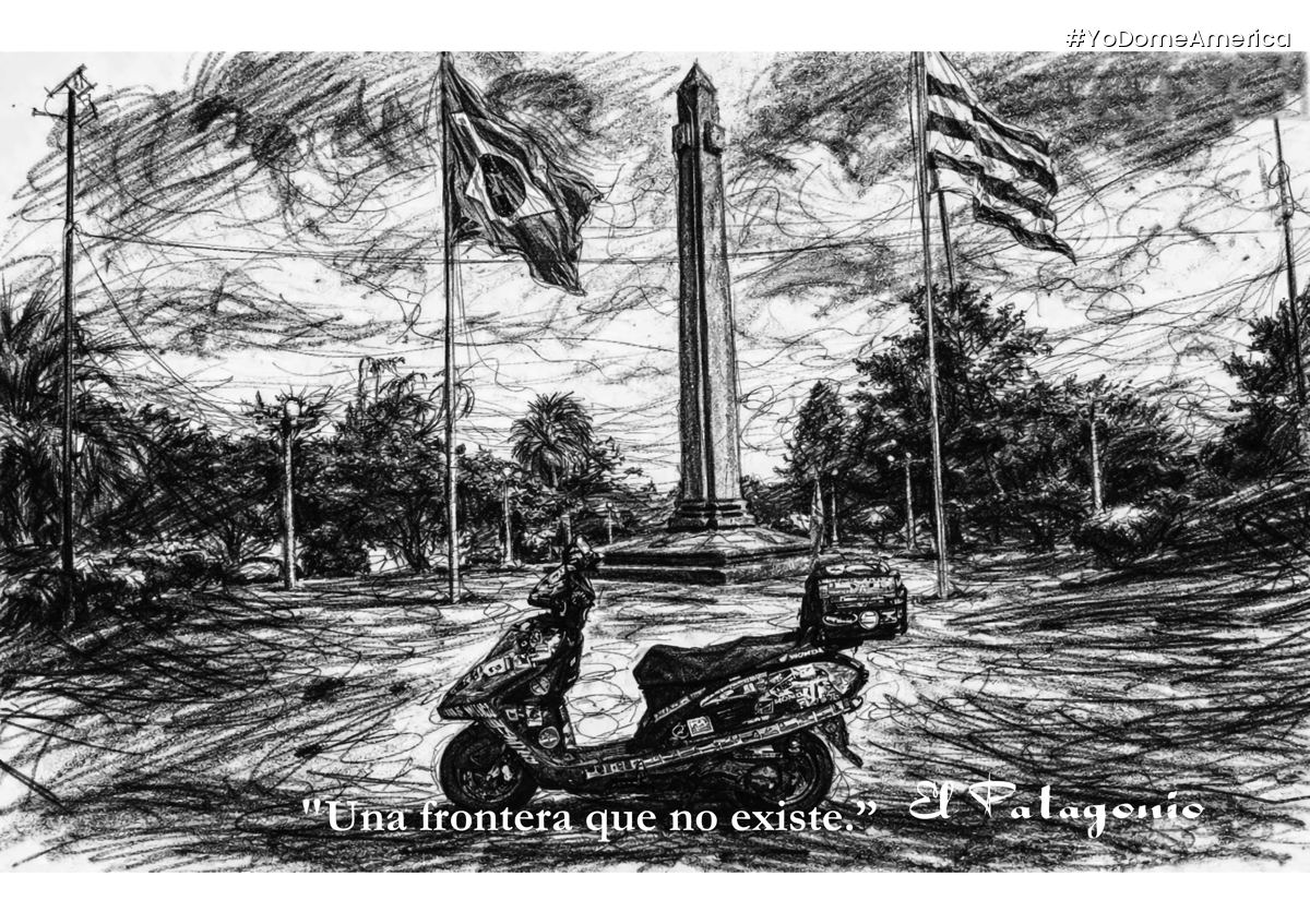 Ilustración: frontera de Uruguay
